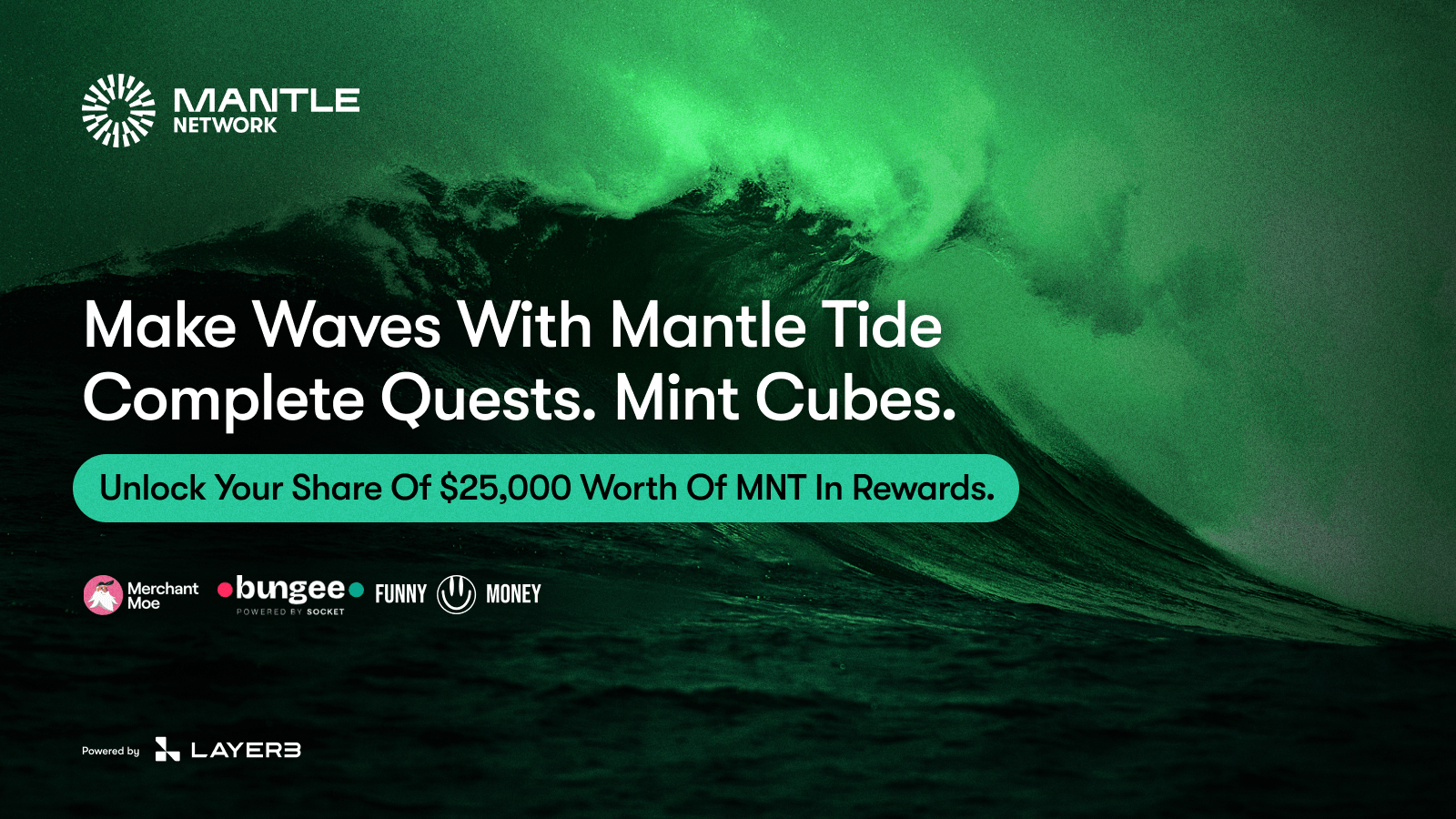 Mantle Tide Makes Waves: Earn from a $25,000 MNT Reward Pool
